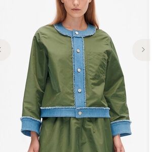Baum und Pferdgarten • Babette Jacket in Azurine Spring Moss
